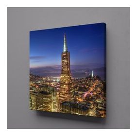Technopa Kule 25x25 cm Kanvas Tablo