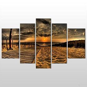 Technopa Kumsal Yolu 260x150 cm Kanvas Tablo