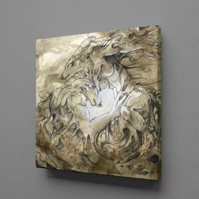Technopa Kurt 50x50 cm Kanvas Tablo