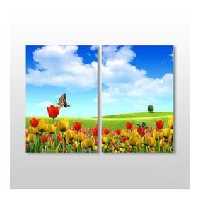 Technopa Laleler 60x50 cm Kanvas Tablo