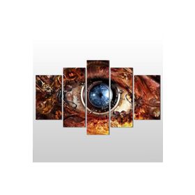 Technopa Lens Göz 140x80 cm Kanvas Tablo