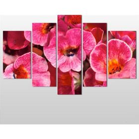 Technopa Menekşeler 155x90 cm Kanvas Tablo
