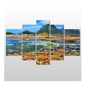 Technopa Mercanlar 140x80 cm Kanvas Tablo