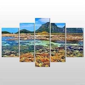 Technopa Mercanlar 208x120 cm Kanvas Tablo