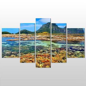 Technopa Mercanlar 245x140 cm Kanvas Tablo