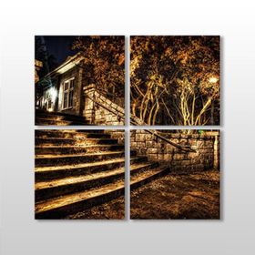 Technopa Merdiven 130x130 cm Kanvas Tablo