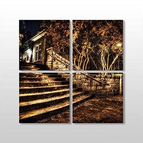 Technopa Merdiven 60x60 cm Kanvas Tablo