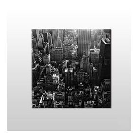 Technopa Metropol Kent Manzarası 90x90 cm Kanvas Tablo
