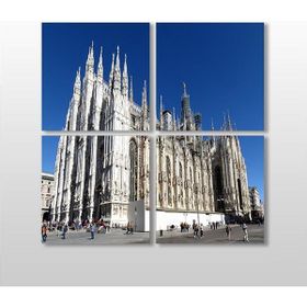 Technopa Mimari 150x150 cm Kanvas Tablo