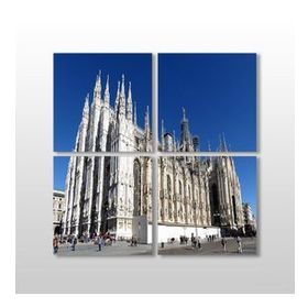 Technopa Mimari 150x150 cm Kanvas Tablo