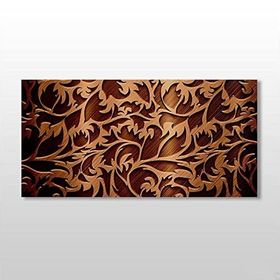 Technopa Motif Desen 200x100 cm Kanvas Tablo
