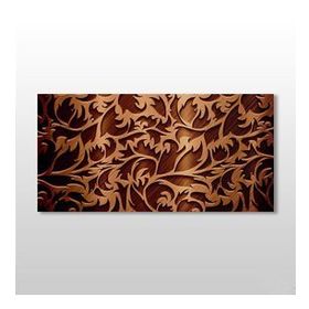 Technopa Motif Desen 240x120 cm Kanvas Tablo