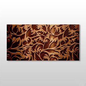 Technopa Motif Desen 60x30 cm Kanvas Tablo