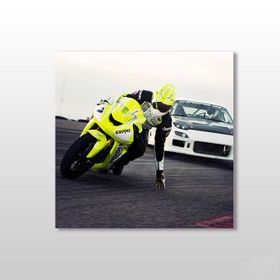 Technopa Motor 120x120 cm Kanvas Tablo