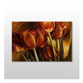 Technopa Natural Lale 60x40 cm Kanvas Tablo