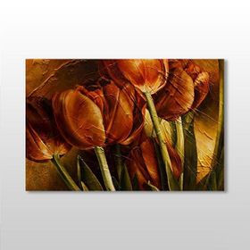 Technopa Natural Lale 90x60 cm Kanvas Tablo