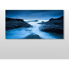 Technopa Nehir 60x30 cm Kanvas Tablo