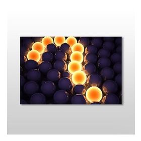 Technopa Neon Top 45x30 cm Kanvas Tablo