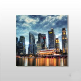 Technopa New York Manzara 190x190 cm Kanvas Tablo