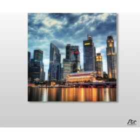 Technopa New York Manzara 70x70 cm Kanvas Tablo