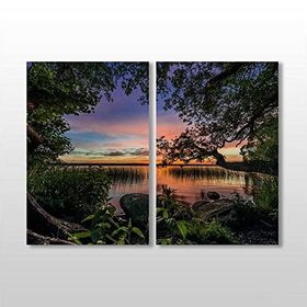 Technopa Orman 60x50 cm Kanvas Tablo