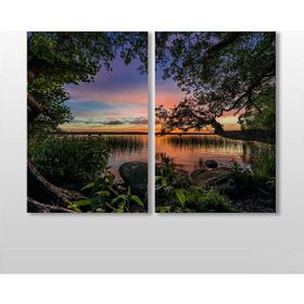 Technopa Orman 70x60 cm Kanvas Tablo