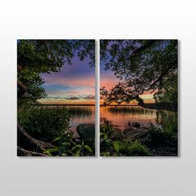 Technopa Orman 70x60 cm Kanvas Tablo