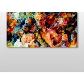 Technopa Oryantal Dans 140x70 cm Kanvas Tablo