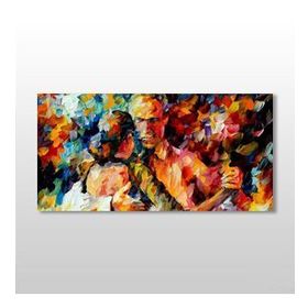 Technopa Oryantal Dans 140x70 cm Kanvas Tablo