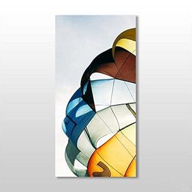 Technopa Paraşüt Zeplin 30x50 cm Kanvas Tablo