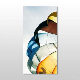 Technopa Paraşüt Zeplin 30x50 cm Kanvas Tablo