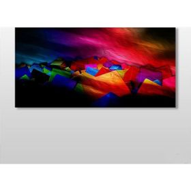 Technopa Rengarenk 60x30 cm Kanvas Tablo