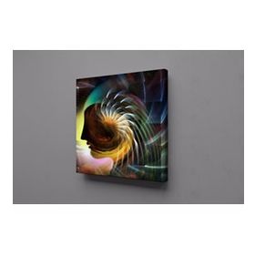 Technopa Renk Kartelası 100x100 cm Kare Kanvas Tablo