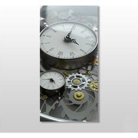 Technopa Saat 20x30 cm Kanvas Tablo