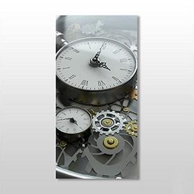 Technopa Saat 20x30 cm Kanvas Tablo