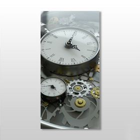 Technopa Saat 30x50 cm Kanvas Tablo