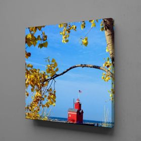 Technopa Sakin Şehir 50x50 cm Kanvas Tablo