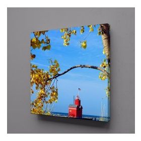 Technopa Sakin Şehir 70x70 cm Kanvas Tablo