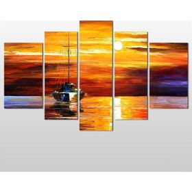 Technopa Sandal Yağlı Boya 172x100 cm Kanvas Tablo