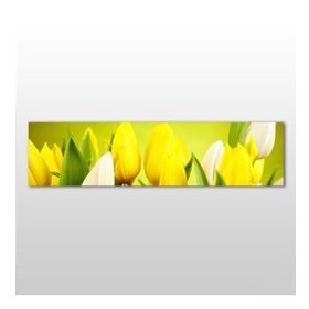 Technopa Sarı Laleler 210x70 cm Kanvas Tablo