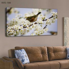 Technopa Serçe 120x60 cm Kanvas Tablo