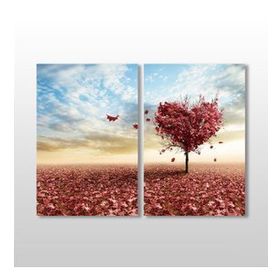 Technopa Sonbahar Ağacı 60x50 cm Kanvas Tablo