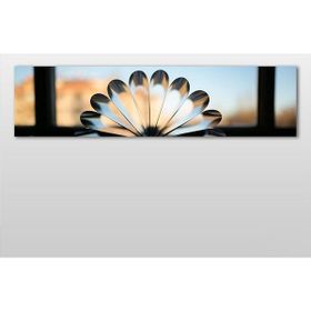 Technopa Soyut Papatya 180x60 cm Kanvas Tablo