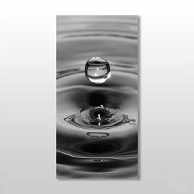 Technopa Su Damlası 40x60 cm Kanvas Tablo