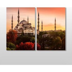 Technopa Süleymaniye Camii 100x90 cm Kanvas Tablo