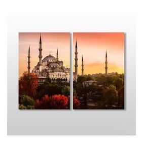 Technopa Süleymaniye Camii 100x90 cm Kanvas Tablo