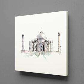Technopa Tac Mahal 110x100 cm Kanvas Tablo