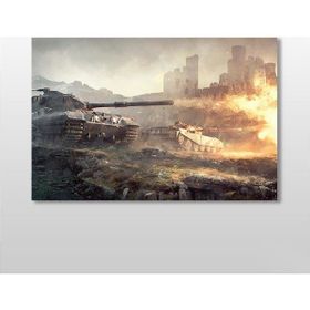 Technopa Tank 60x40 cm Kanvas Tablo