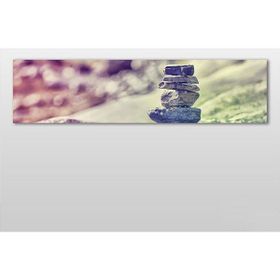 Technopa Taşlar 150x50 cm Kanvas Tablo