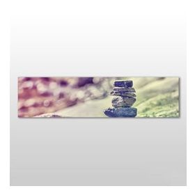 Technopa Taşlar 90x30 cm Kanvas Tablo